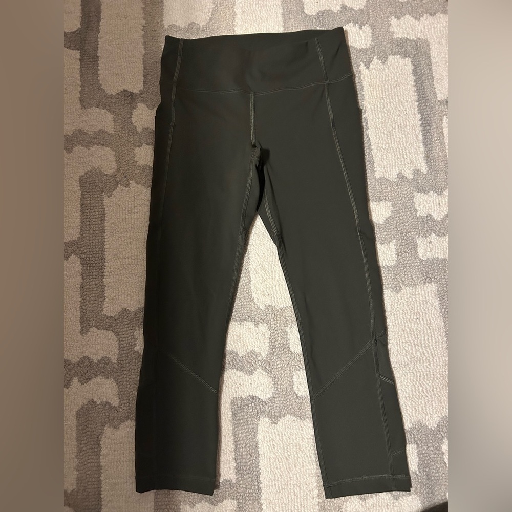 Lululemon Pace Rival Cropped Leggings Size 4 - Picture 4 of 5